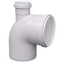 Joelho 90 Esgoto Com Visita 100x50mm - 11511051 - Fortlev Joelho 90 Esgoto 100x50mm C-visita Serie Normal - 1