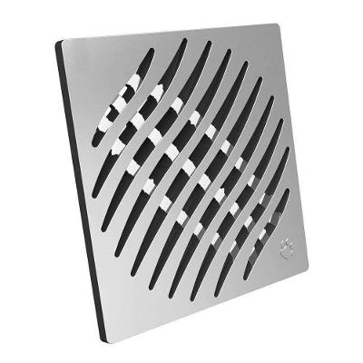 Ralo Grelha Quadrada Cromada Esgoto 100 Mm -27.50.511.2 - Tigre Grelha Quadrada Cromada 100mm Tigre 27505112