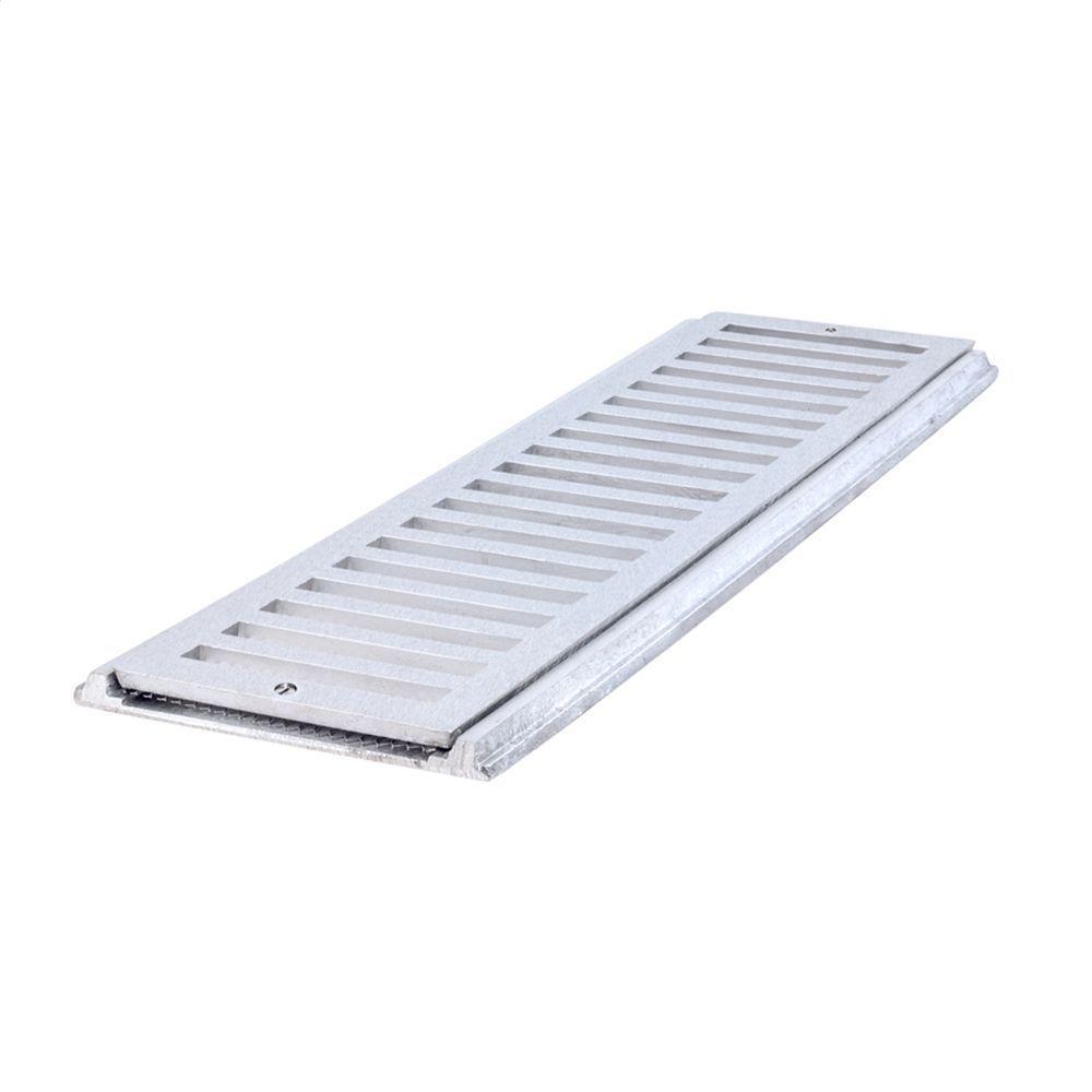 Conjunto Grelha Com Tela 10x100 Escovado - Cj10x10ect - Lgmais Cj Grelha Com Tela 10x100 Escovado Lgmai - 1