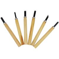 Formão Para Entalho Em Madeira Com 6 Peças - S-06 - Western Formao C-6pcs P-entalho Em Madeira Weste S-06 - 1