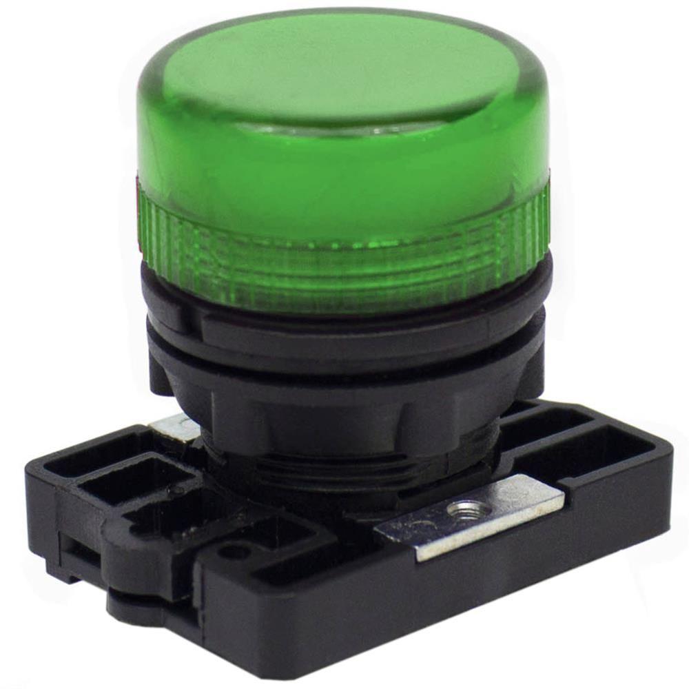 Sinalizador Luminoso Verde - Sllsl2 - Steck Sinalizador Luminoso Verde Sllsl2 Steck - 1