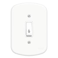 Pulsador Campainha 10a 250 Volts Blanc - 0601 - Fame Pulsador Campainha 1tecla Placa 4x2 Fame 601... - 1