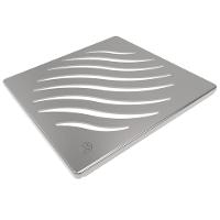 Grelha Quadrada Inox 100mm - 27471349 - Tigre Grelha Quadrada Inox 100mm Tigre 27471349 - 1