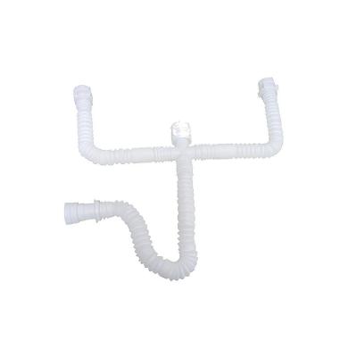 Sifão Triplo Sanfonado Universal Branco - Stu - Astra Sifao Triplo Sanfonado Universal Branco Stu Astra