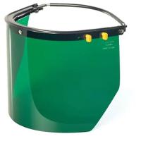 Suporte Com Visor Para Capacete Verde - 10349310 - Carbografite - 1