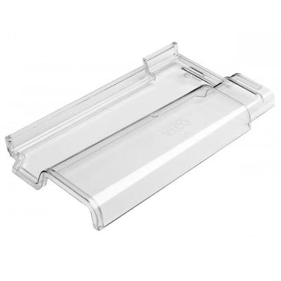 Telha Colonial Policarbonato Romana 41x22cm - 56001 - Atco Telha Colonial Policarbonato Romana Atco 56001
