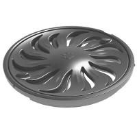 Grelha Abre-fecha Dn100 Redonda Titânio - 27501508 - Tigre Grelha Abre-fecha Dn100 Redonda Titan Ti 27501508 - 1