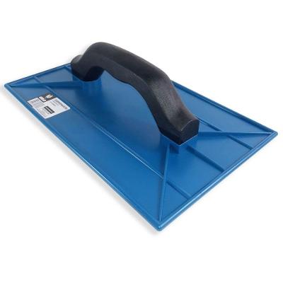 Desempenadeira Plástica Lisa Azul 180x300mm - 00718-00 - Galo