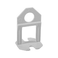 Nivelador De Piso 2,00mm Branco Com 100 Unidades - Npc-20 - Astra Nivelador De Piso Comp.2,00mm Bc C-100un Npc-20 - 1