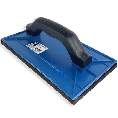 Desempenadeira Plástica Com Borracha Azul 150x260mm - 00815-04 - Galo