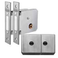 Super Trava 40mm Inox Escovado Dose Dupla - 9149-2 - Lockwell - 1