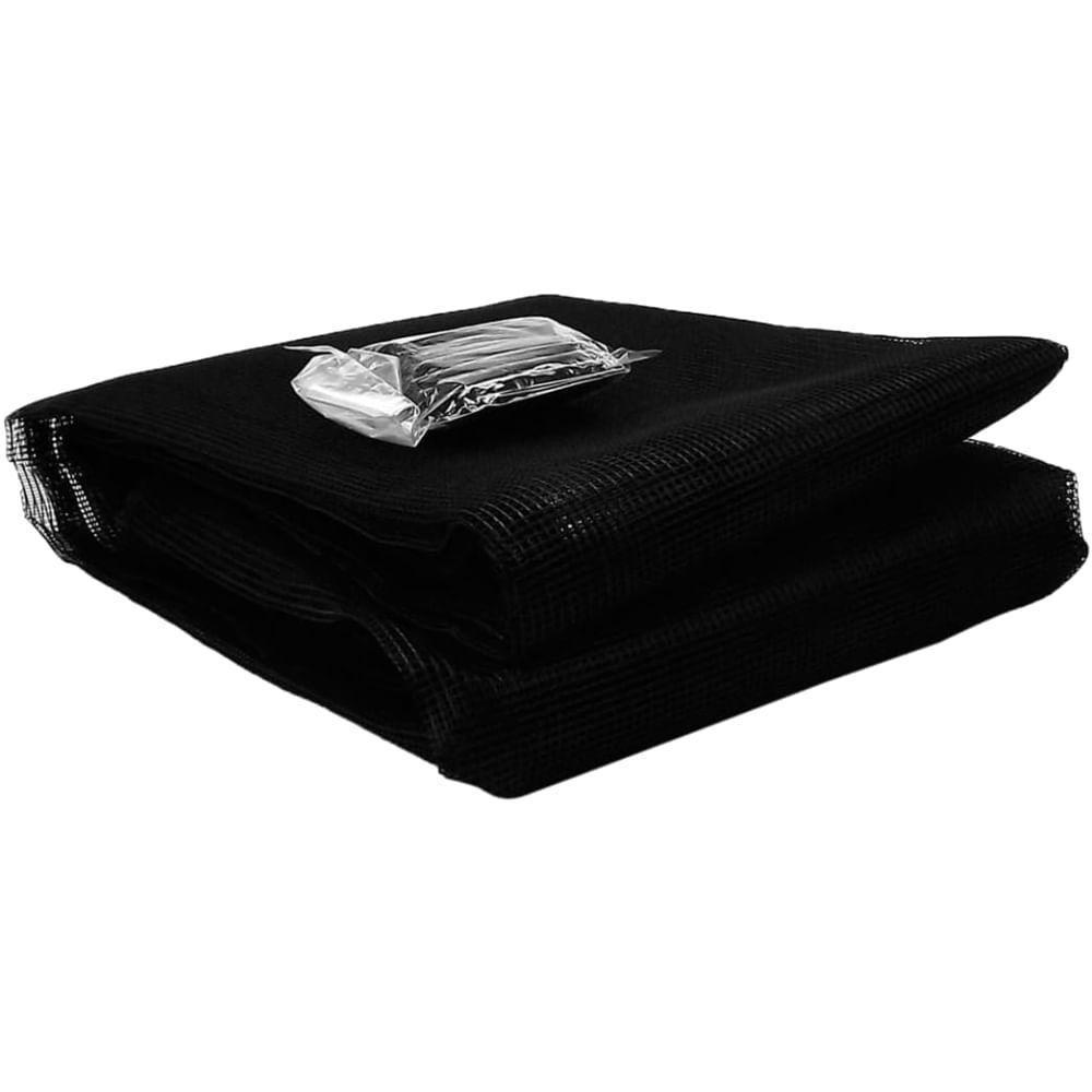 Tela Mosquiteiro Preta Com Velcro 1,25 X 1,25 Metros - 400-prot.p - Victoria Reggia - 2