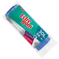 Saco Para Lixo Esfrebom 30 Litros Rolo Com 30 Unidades - Bt306 - Bettanin Saco P-lixo Esfrebom 30l Rolo C-30 Bett Bt306 - 1