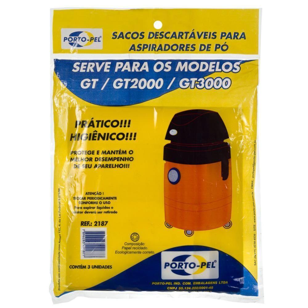 Saco Para Aspirador Electrolux Gt3000 Porto Pel Saco P-aspirador Electrolux Gt3000 Porto 2187 - 1