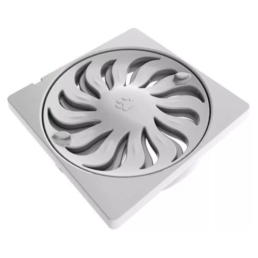 Grelha Abre E Fecha Dn150 Quadrada Titânio - 27501532 - Tigre Grelha Abre-fecha Dn150 Quadrada Titan 27501532 - 1