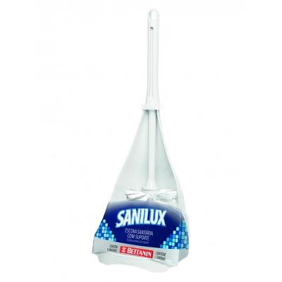 Escova Sanitária Sanilux Com Suporte Sortida - 565 - Bettanin Escova Sanitaria Sanilux C-suporte Betta 000565