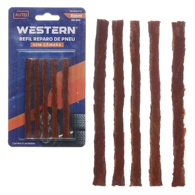 Refil De Reparo Pneu Sem Câmara 5 Peças - Kr-005 - Western Refil Reparo Pneu Sem Camara 5 Pes - Kr-005 - Western