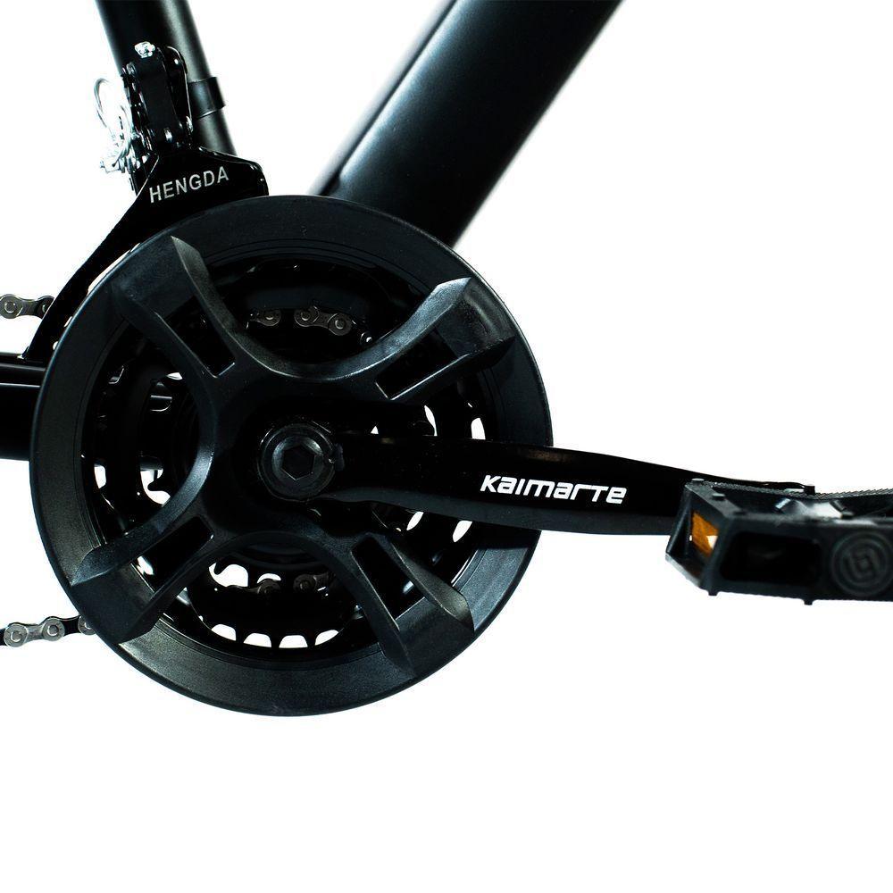 Bicicleta Aro 29 Bike 21 Vel Marchas Everest Freio A Disco Quadro Alumínio Leve Resistente Cor Preto/vermelho - Wct Fitness - 4