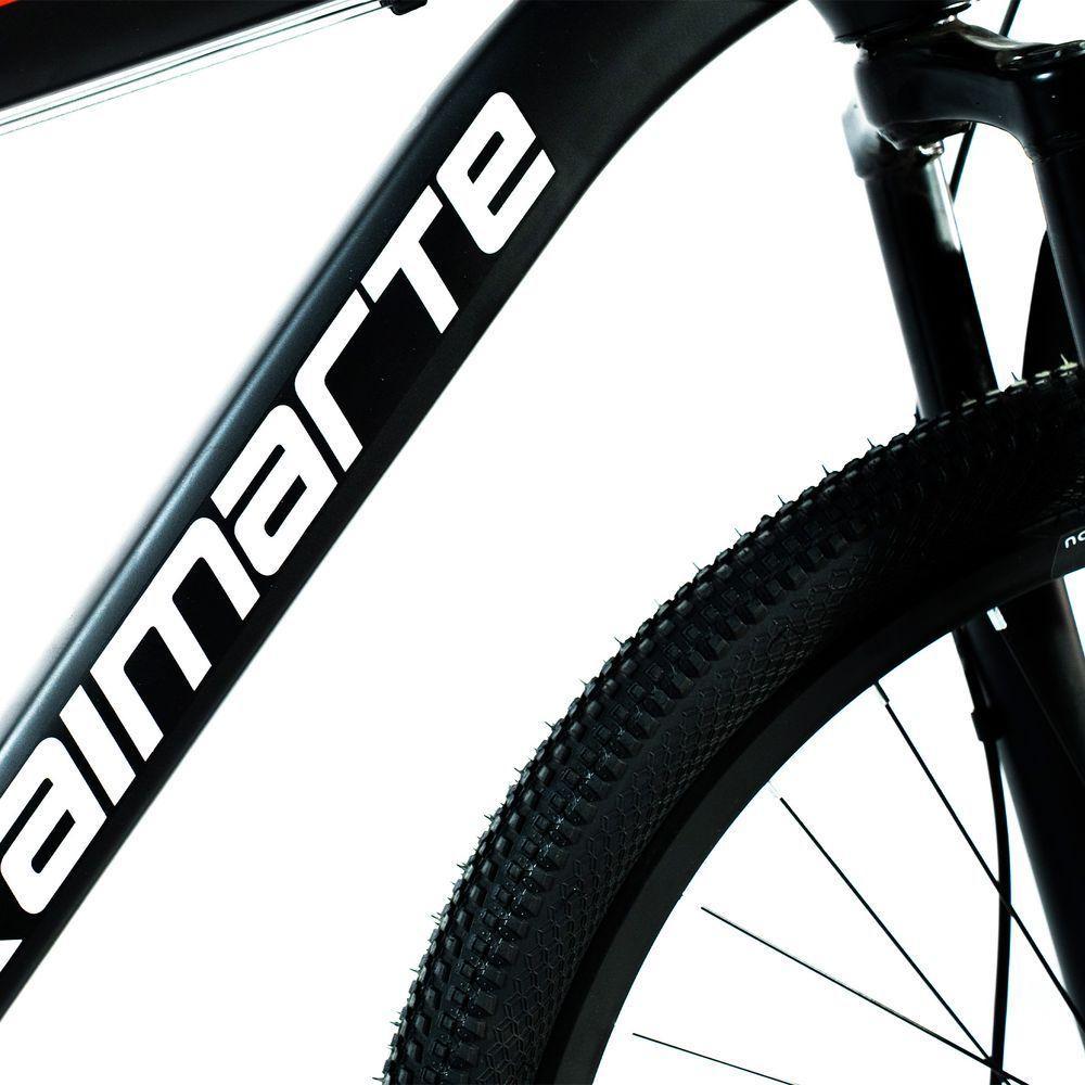 Bicicleta Aro 29 Bike 21 Vel Marchas Everest Freio A Disco Quadro Alumínio Leve Resistente Cor Preto/vermelho - Wct Fitness - 7