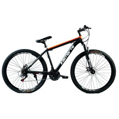 Bicicleta Aro 29 Bike 21 Vel Marchas Everest Freio A Disco Quadro Alumínio Leve Resistente Cor Preto/vermelho - Wct Fitness