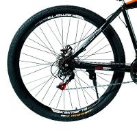 Bicicleta Aro 29 Bike 21 Vel Marchas Everest Freio A Disco Quadro Alumínio Leve Resistente Cor Preto/vermelho - Wct Fitness - 3