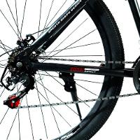 Bicicleta Aro 29 Bike 21 Vel Marchas Everest Freio A Disco Quadro Alumínio Leve Resistente Cor Preto/vermelho - Wct Fitness - 5