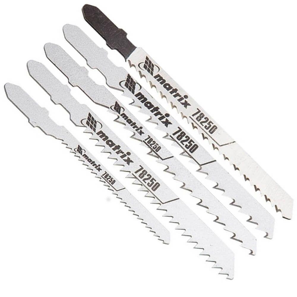 Jogo De Lâminas De Serra Tico-tico Para Madeira Com 5 Peças - 782509 - Mtx - 1