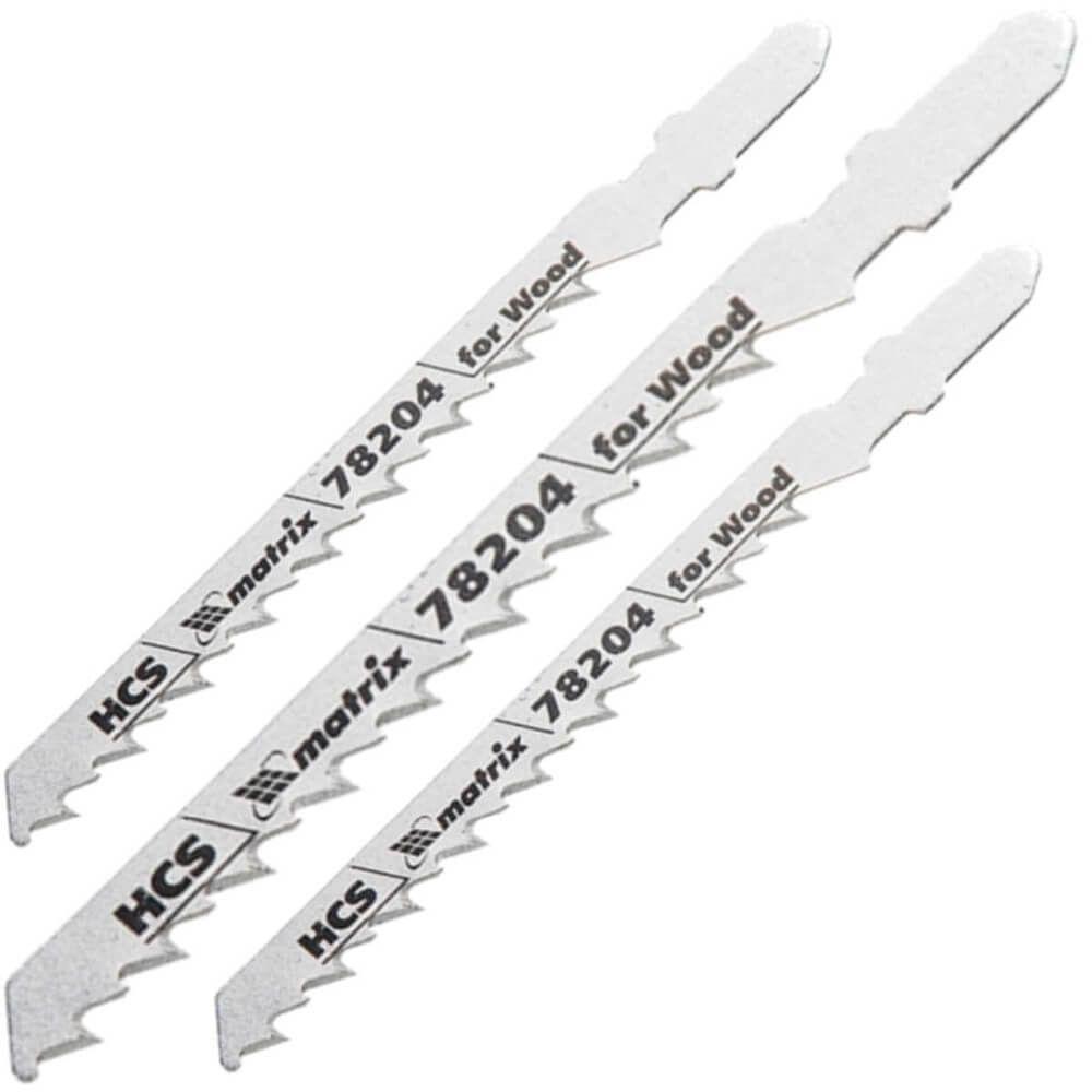 Kit Com 3 Lâminas Serra Tico Tico 75x4mm Em Aço Carbono - 782049 - Mtx - 1