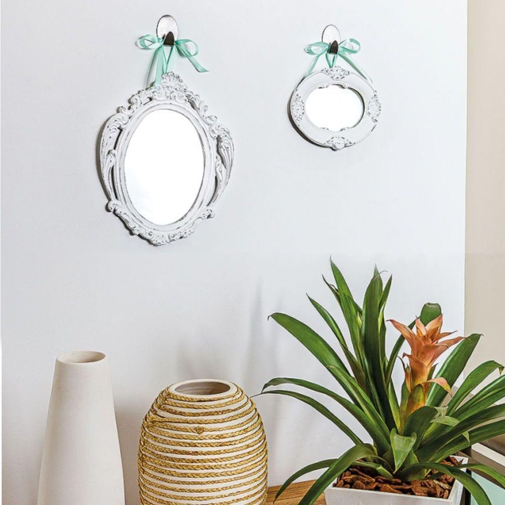 Gancho Oval Metálico Com Adesivo M - 2 Unidades - Or30652 - Ordene - 2