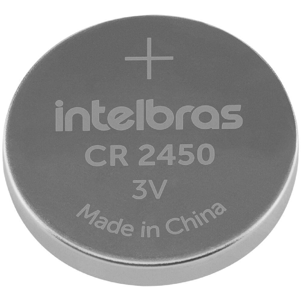 Bateria Não Recarregável De Lítio Tipo Botão 3 Volts Cr2450 500mah 24 X 5 Mm - 4860003 - Intelbras - 1