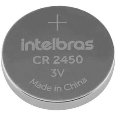 Bateria Não Recarregável De Lítio Tipo Botão 3 Volts Cr2450 500mah 24 X 5 Mm - 4860003 - Intelbras