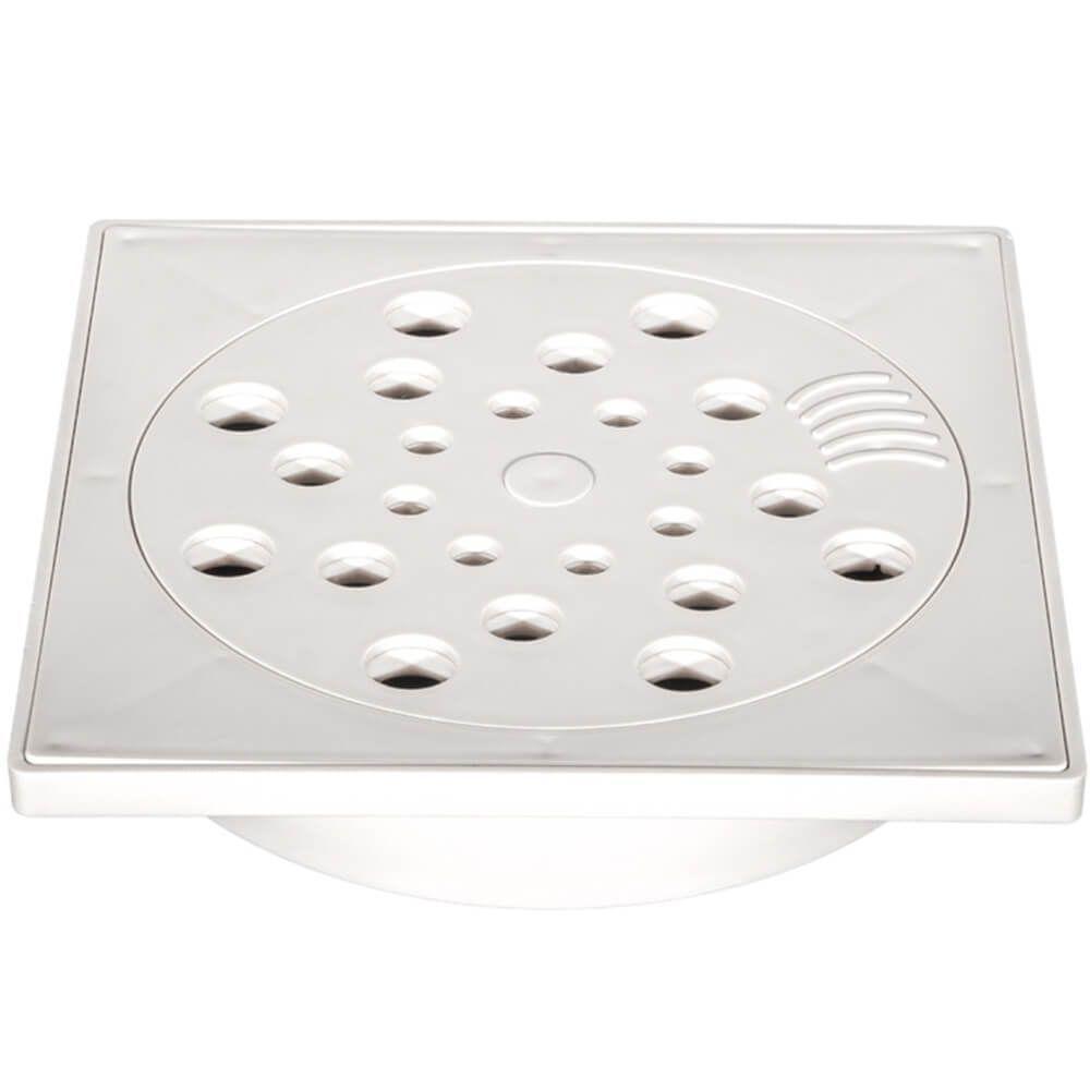 Conjunto Grelha Branca Com Fecho Quadrada 10 X 10 Cm - 1668 - Estrela - 1