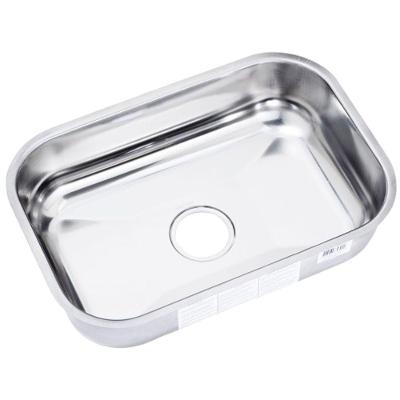 Cuba De Cozinha Aço Inox N°1f Com 46x30x14cm - Fabcub01011405 - Fabrinox
