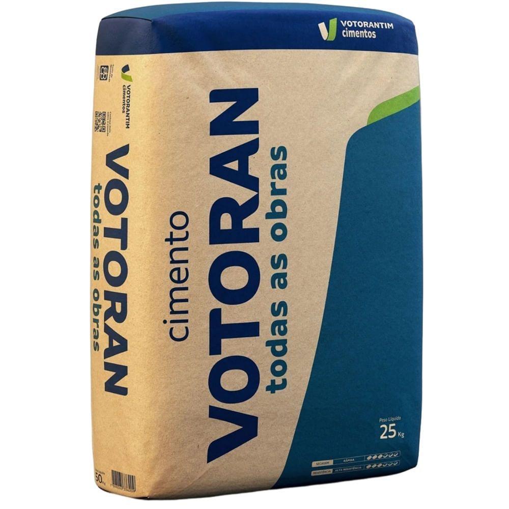 Cimento Para Todas As Obras 25 Kilos Cpii F-32 - Votoran Cimento Para Todas As Obras 25kg Cpii F-32 - Votoran - 1