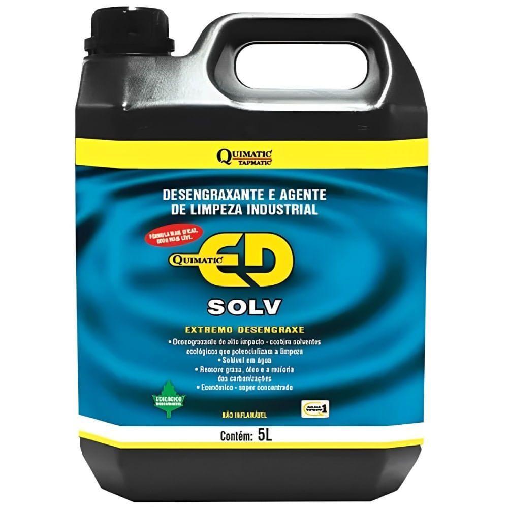 Desengraxante Climatic Ed Alcalino Industrial Biodegradável 5 Litros - Ds2 - Tapmatic Desengraxante Quimatic Ed Solv 5l - 1