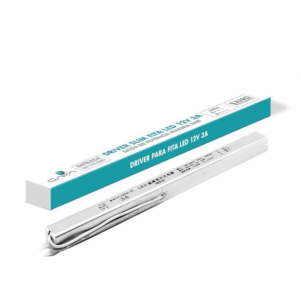 Driver Slim Para Fita Led 3 Ampères - 9365 - Gaya - 2