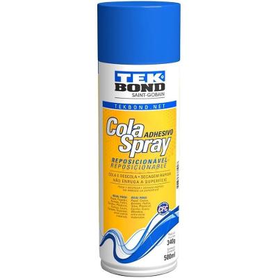Cola Spray Reposicionável 500ml - 21593006200 - Tekbond