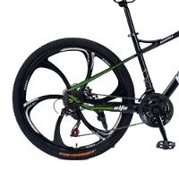 Bicicleta Aro 26 Alumínio Bike 21 Vel Marchas Freio A Disco Quadro Aço Carbono Cor Preto Wct Fitness - 3