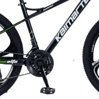 Bicicleta Aro 26 Alumínio Bike 21 Vel Marchas Freio A Disco Quadro Aço Carbono Cor Preto Wct Fitness