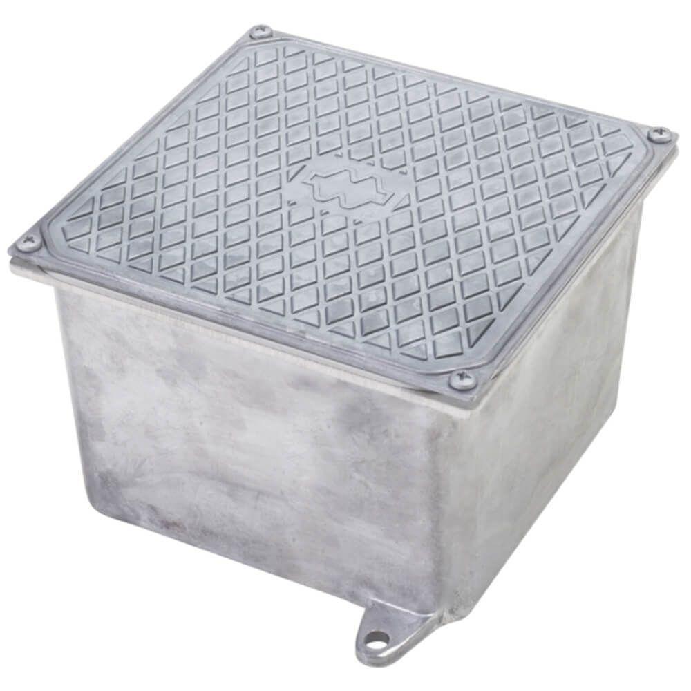 Caixa De Passagem 2020-10 Sem Pintura E Sem Chassi Com Tampa Reversível - E007010036 - Wetzel - 1