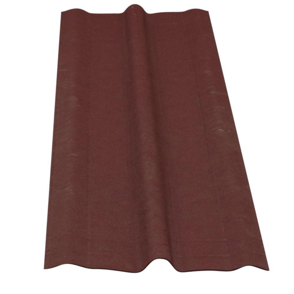 Cumeeira Vermelha De 2 Metros - Pe1104br - Onduline Cumeeira Vermelha - Pe1104br - Onduline - 2