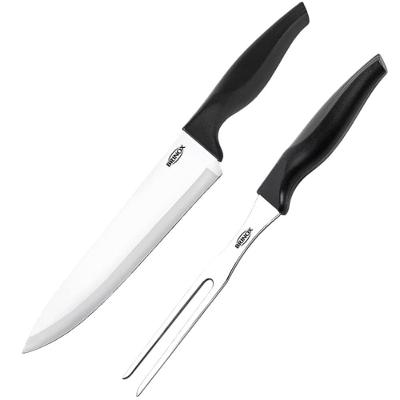 Conjunto De Facas Com 2 Peças Cross Preto - 2556-308 - Brinox