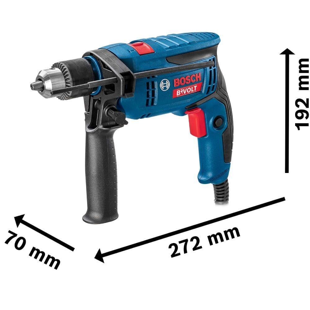Furadeira De Impacto Gsb 13 Reversível Bivolt - 06012b80z0-000 - Bosch Furadeira De Impacto Gsb 13 Re Bivolt - 2