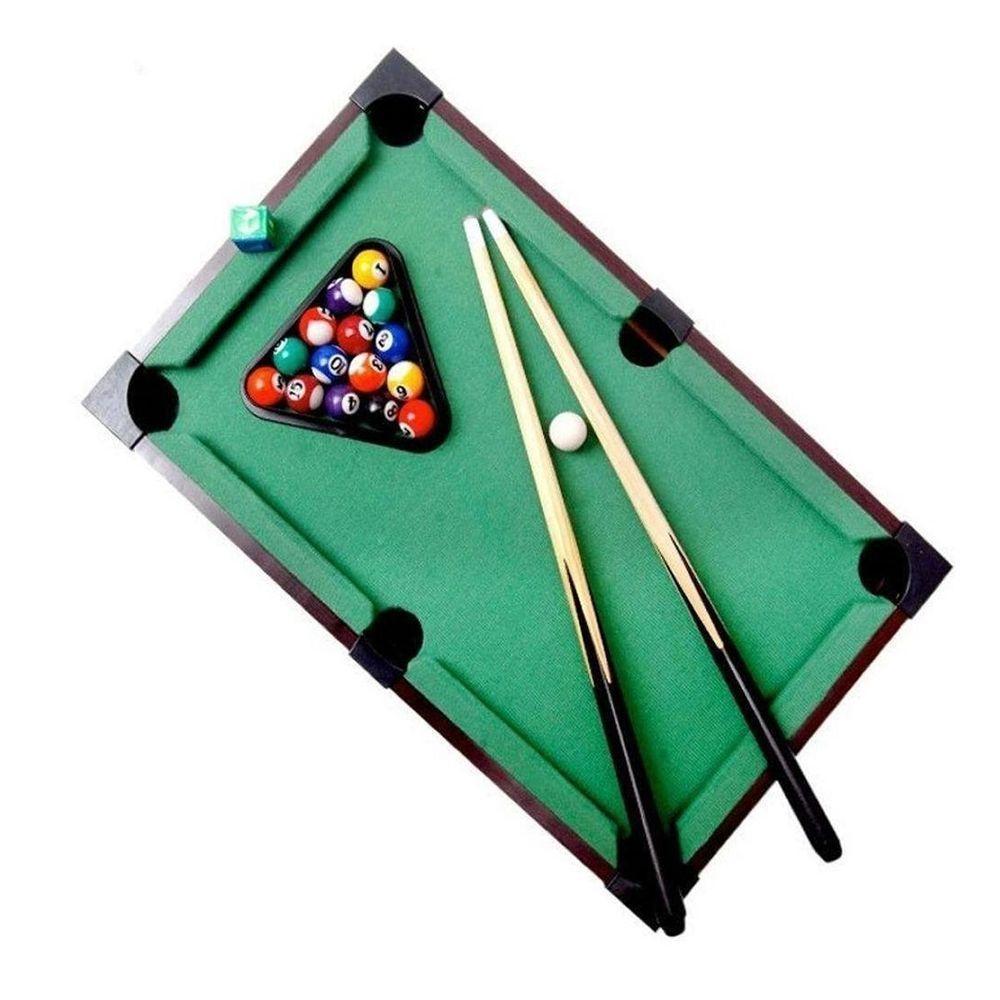 Mesa De Sinuca Mini Bilhar Snooker Portátil Jogo Brinquedo - 2