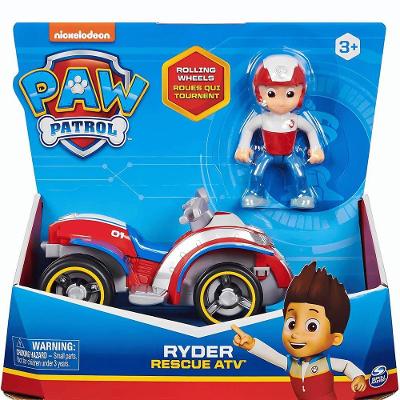 Veículo Quadriciclode Resgate C- Figura Ryder Patrulha Canina - Sunny