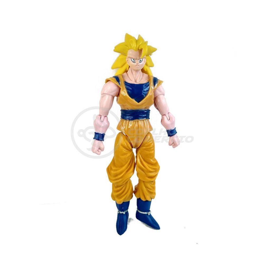 Boneco Articulado 14cm Action Figure Goku Ssj Dragon Ball Z - 2