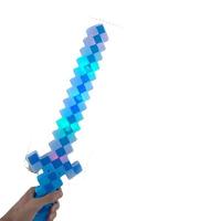Espada Minecraft Brinquedo Com Som E Luz De Led Infantil - 3