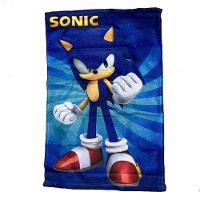 Kit Sonic The Hedgehog 1 Maletinha + 1 Copo + 1 Mini Toalha - 3