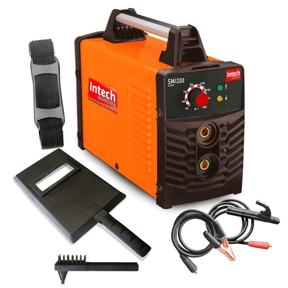 Inversora De Solda 200a 220v - Smi200 - Intech Machine Inversora De Solda 200a 220v Intech Smi200 - 1