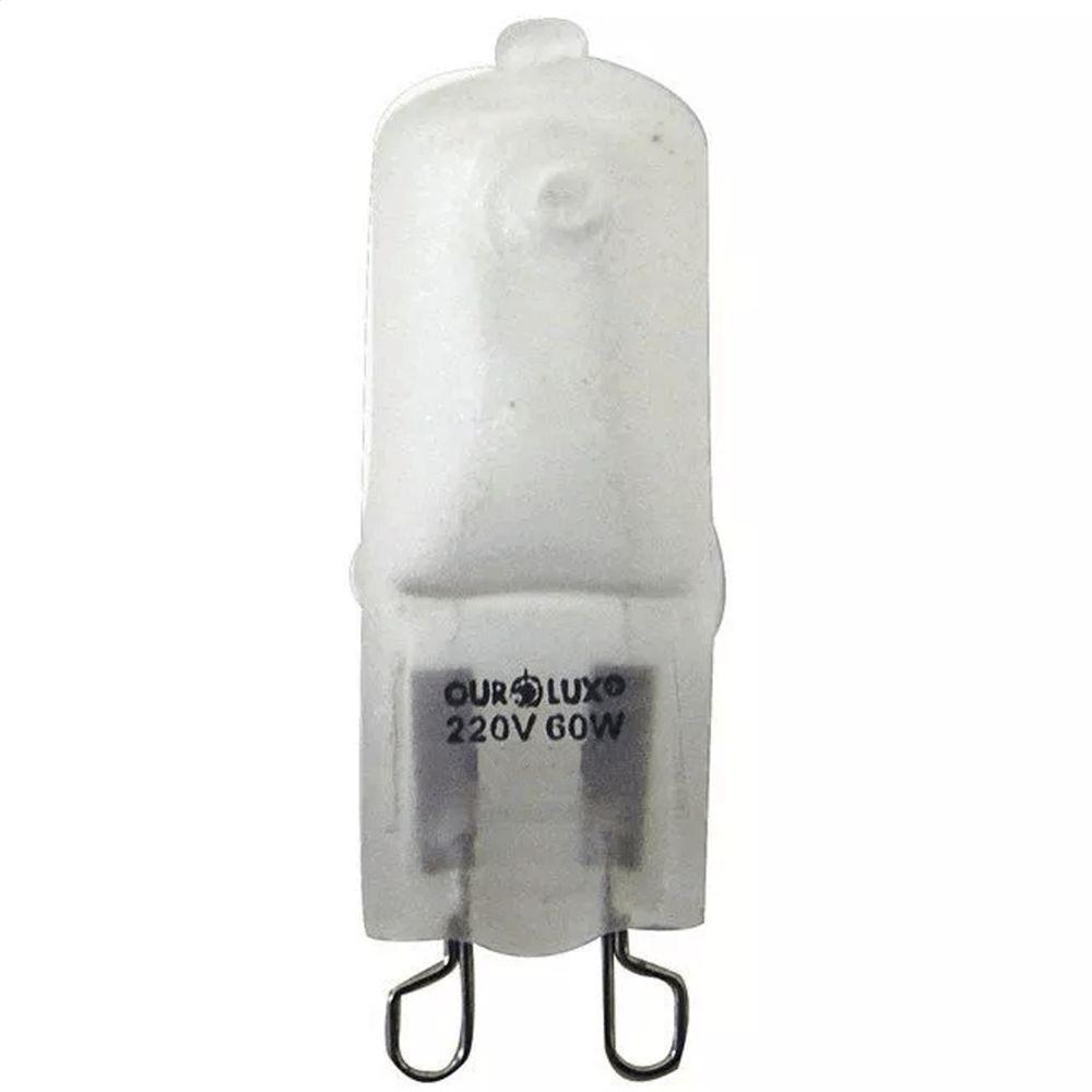 Lampada Halogena Ouropin G9 20w 127v Fosca - 01319 - Ourolux Lamp.halogena Ouropin G9 20w 127v Fosca 01319 - 1